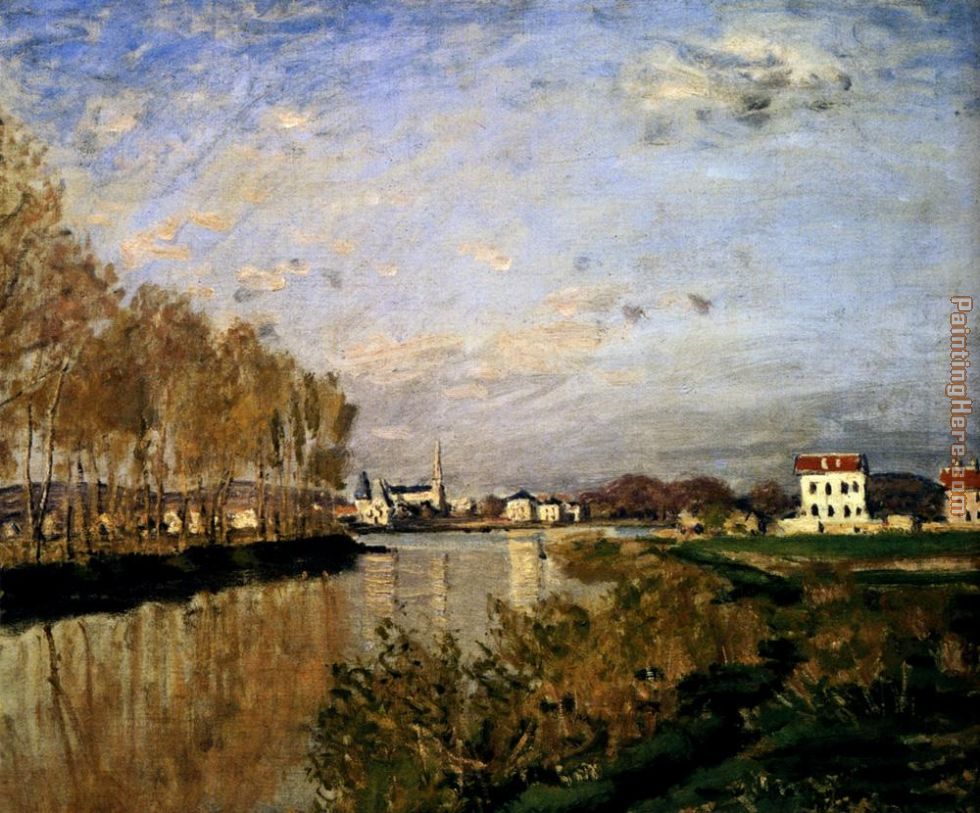 The Seine At Argenteuil painting - Claude Monet The Seine At Argenteuil art painting